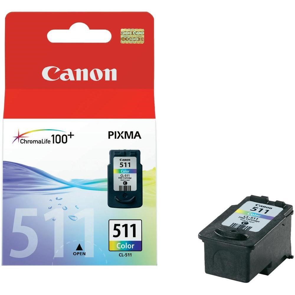 CANONCanon CL-511 Renkli Kartuş MX320-330-340-350-360-410 MP230-235-240-250 IP27004960999641539