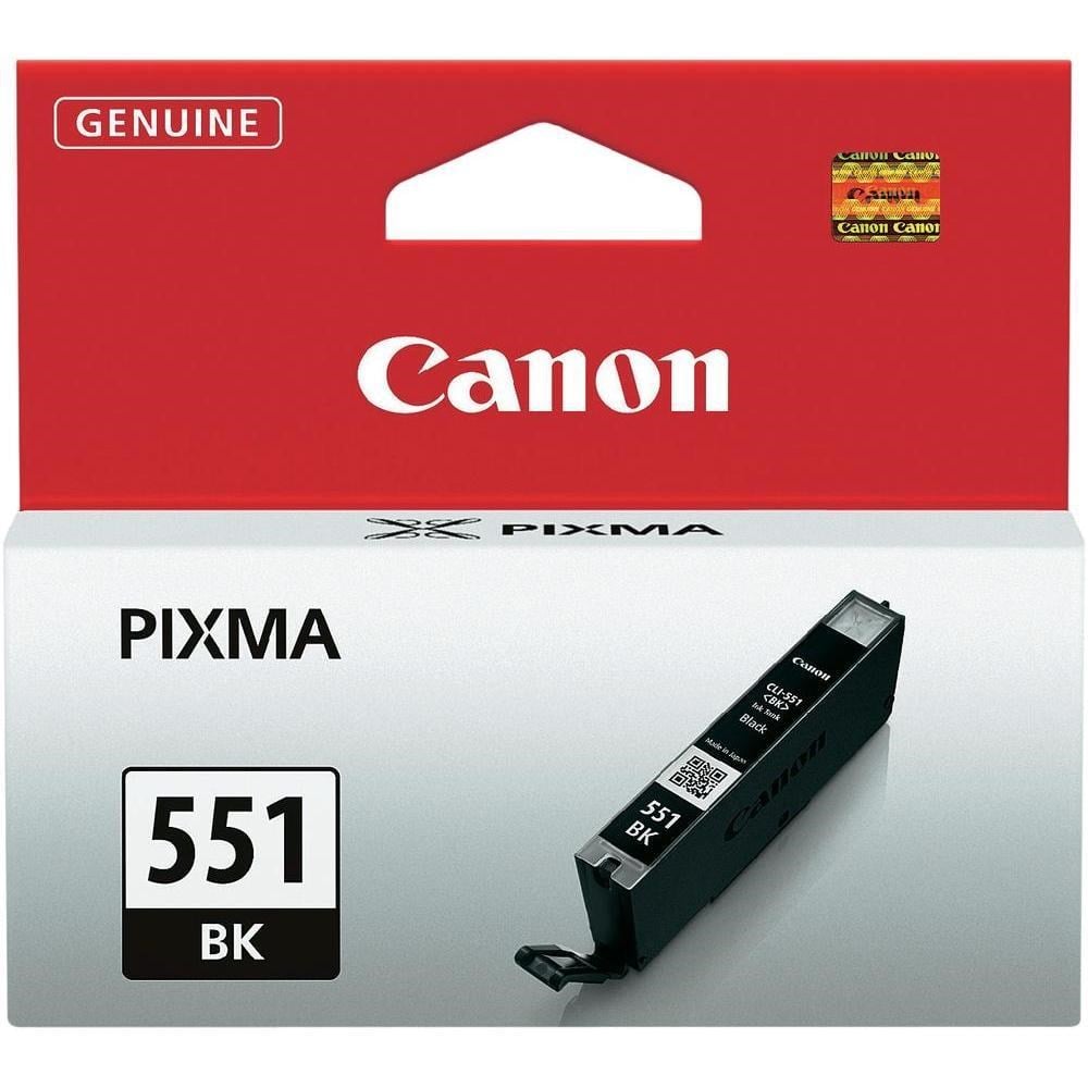 CANONCanon CLI-551BK Black Siyah Mürekkep Kartuş IP7250 MX9254960999905235