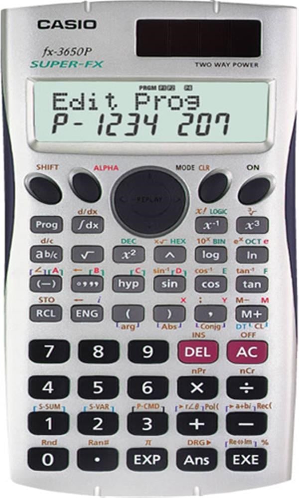 CasioCasio FX-3650P II Bilimsel Fonksiyonlu Hesap Makinesi4971850904687