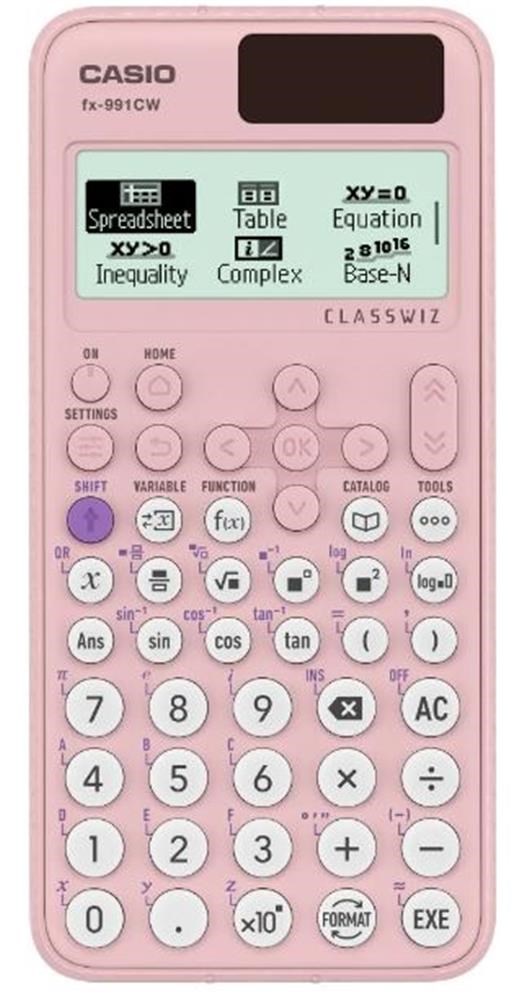CasioCasio FX-991CW-W-DT ClassWiz Pembe Bilimsel Fonksiyonlu Hesap Makinesi4549526613852