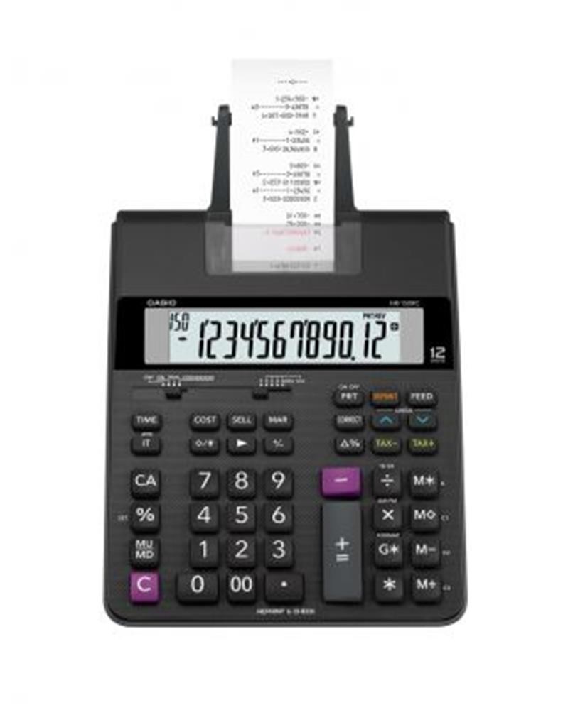 CasioCasio HR-150RC-DC 12 Hane Şeritli Hesap Makinesi4971850099697