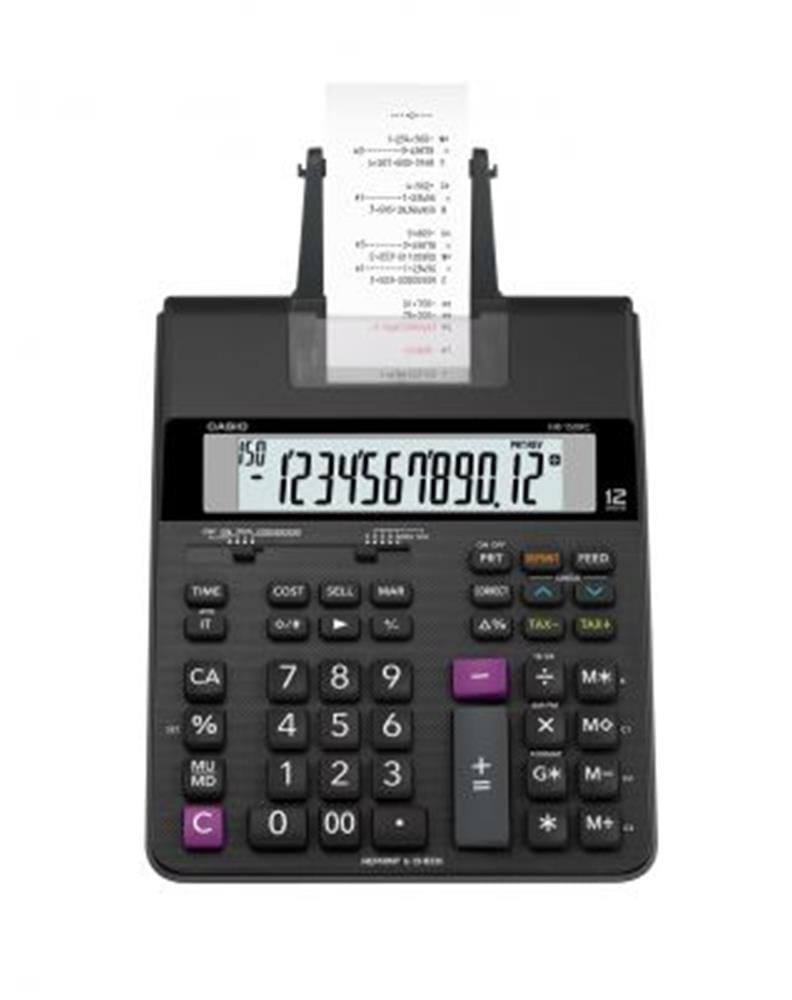 CasioCasio HR-150RC-DC 12 Hane Şeritli Hesap Makinesi4971850099697