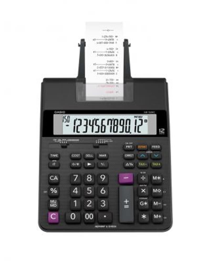 CasioCasio HR-150RC-DC 12 Hane Şeritli Hesap Makinesi4971850099697