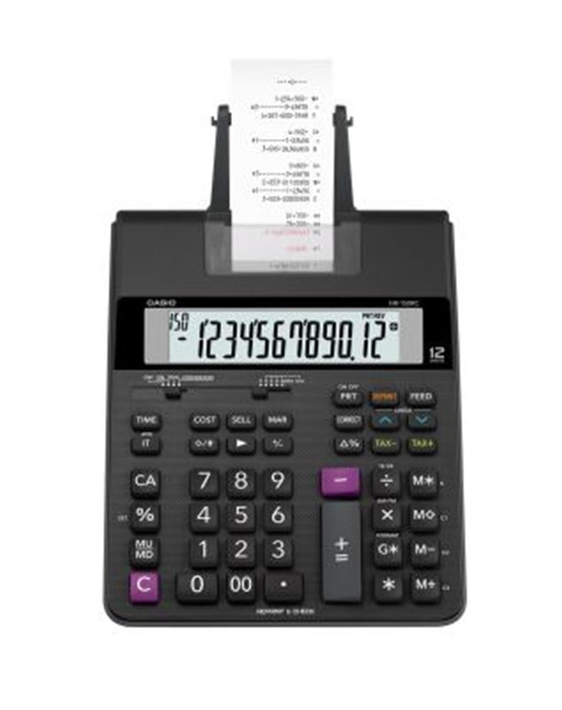 CasioCasio HR-150RC-DC 12 Hane Şeritli Hesap Makinesi4971850099697