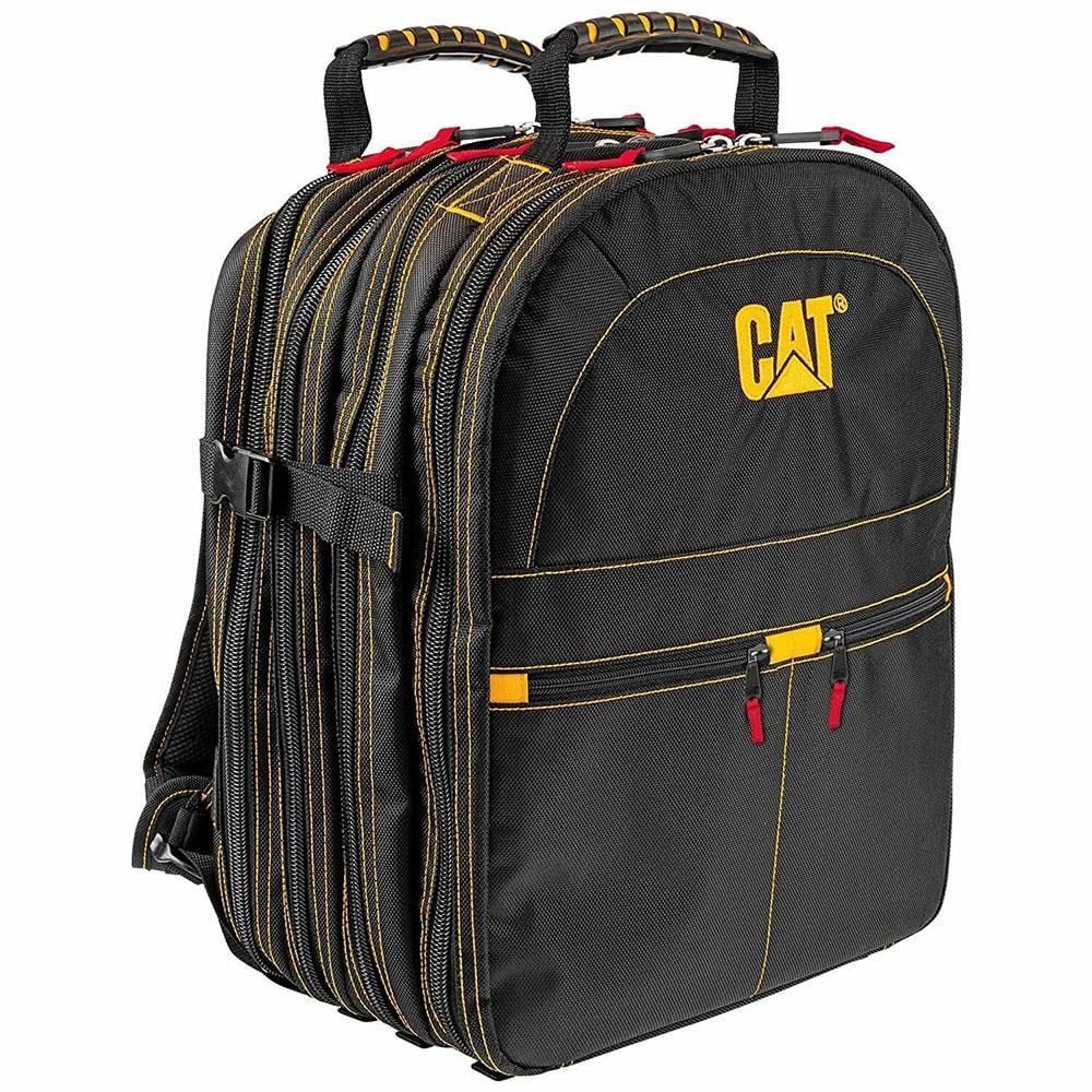 CATCAT DA980209 17'' 5 Bölmeli Ağır Hizmet Bez Alet Sırt Takım ÇantasıDA980209