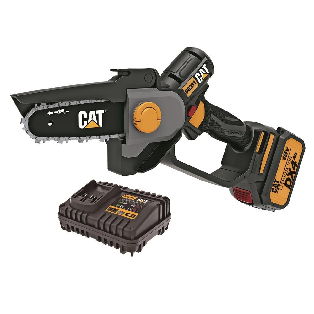 CATCAT DG231 18Volt 4.0Ah Li-ion 12CM Profesyonel Şarjlı Kömürsüz Zincirli TestereDG231