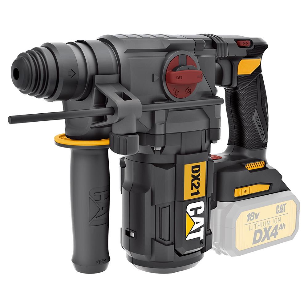 CATCAT DX21B 18Volt 2.2J Kömürsüz Profesyonel SDS-Plus Pnömatik Kırıcı/Delici (Akü Dahil Değildir)DX21B