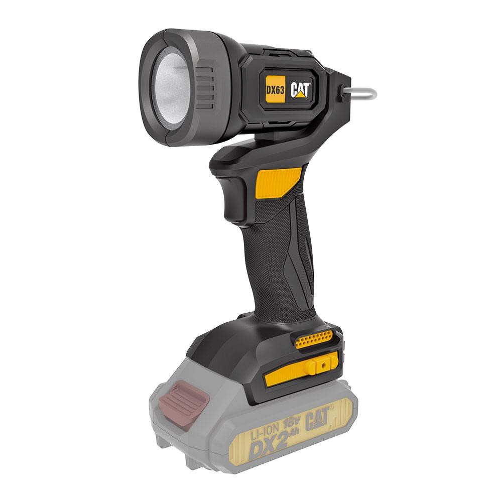 CATCAT DX63B 18Volt 400 Lümen Profesyonel Çok Fonksiyonlu Led Fener (Akü Dahil Değildir)DX63B