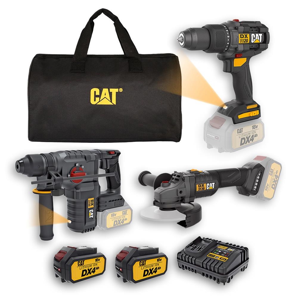 CATCAT DXK301.1 DX1120B + DX2150B + DX3131B 3 Parça Kombo SetDXK301.1