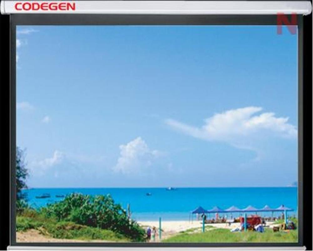 CODEGENCodegen EX-24 Proje Perdesi 240x200 Motorlu Uzaktan Kumandalı Projeksiyon Perdesi8667002558977