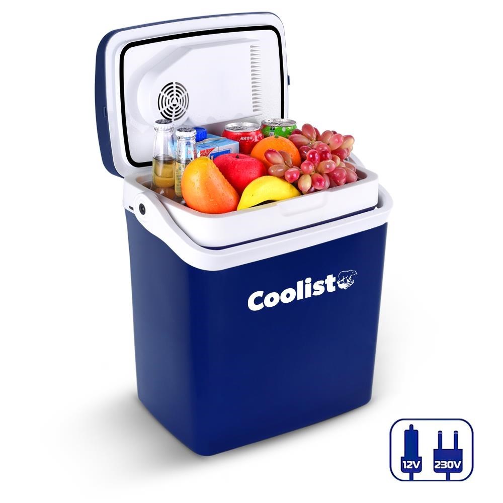 Coolist CLT18 12Volt/220Volt AC/DC 18 Litre Sıcak/Soğuk Oto Buzdolabı Kapağı Hasarlı Ürün