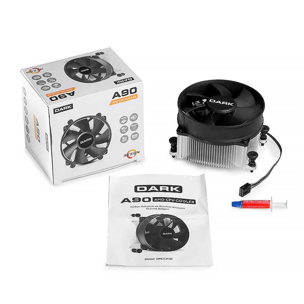DARKDark DKCCA90 AM4 Ryzen Uyumlu İşlemci Soğutucu8683143203020