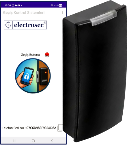 ElectrosecElectrosec AC-55A Akıllı Telefon ve RFID Geçiş Kontrol CihazıAC-55A