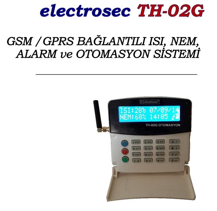 ElectrosecElectrosec TH-02G Isı ve Nem Kontrolü / Soğuk Hava Araçları İçin İdeal Çözüm 1 Prob +16V AdaptörME-TH-02G