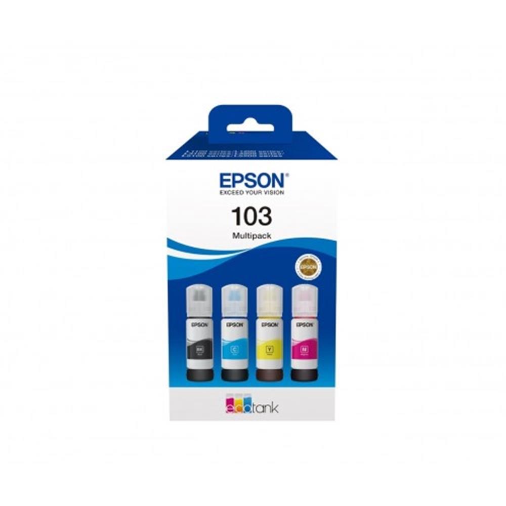 EpsonEpson 103 Cyan-Magenta-Yellow-Black Mavi-Kırmızı-Sarı-Siyah T00S6 4lü Multipack Kartuş8715946701271