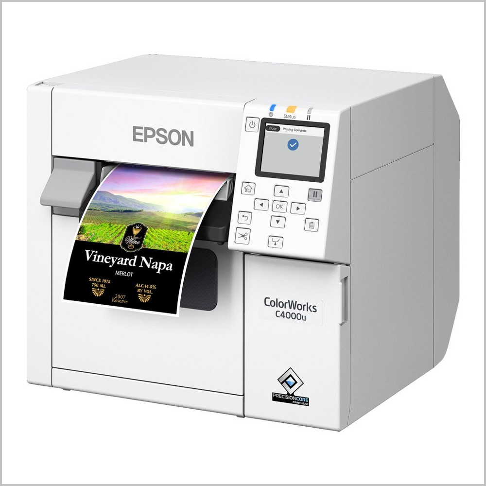 EpsonEpson Colorworks CW-C4000E Renkli Barkod Etiket YazıcıCW-C4000e