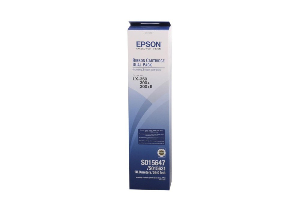 EpsonEpson S015647BA  LX-300-350 2'li Paket Şerit8715946533384