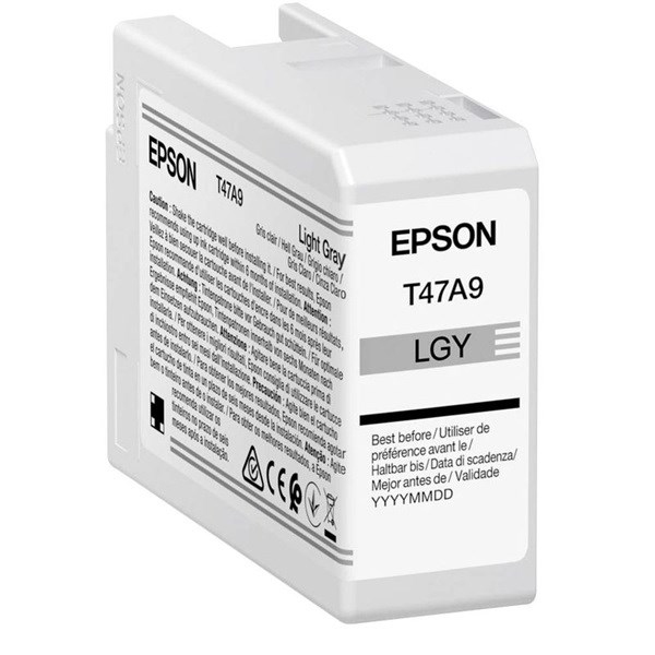 EpsonEpson Singlepack Light Gray T47A9 UltraChrome Pro 10 ink 50ml Epson SureColor SC-P900 1 pc(s) (C13T47A900)T47A9 