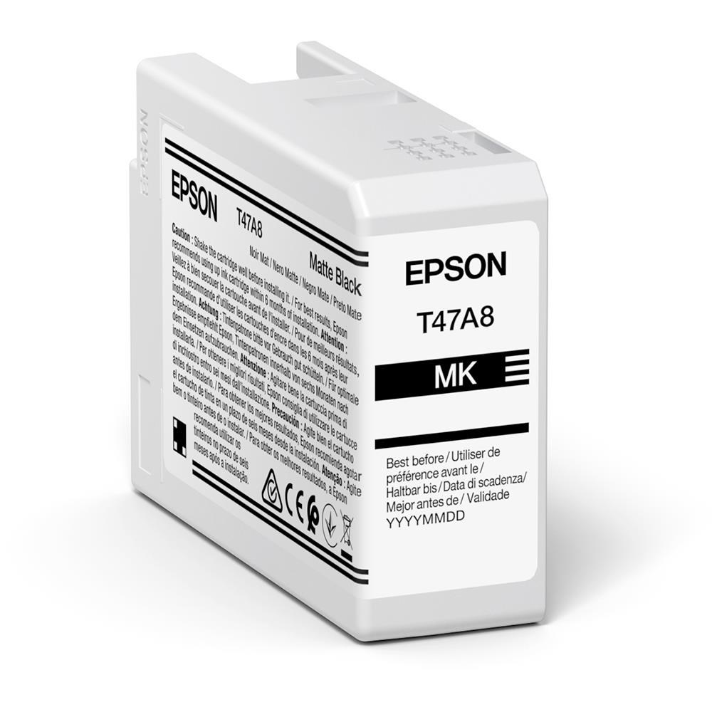 EpsonEpson Singlepack Matte Black T47A8 UltraChrome Pro 10 ink 50ml Epson SureColor SC-P900 1 pc(s) (C13T47A800)T47A8 