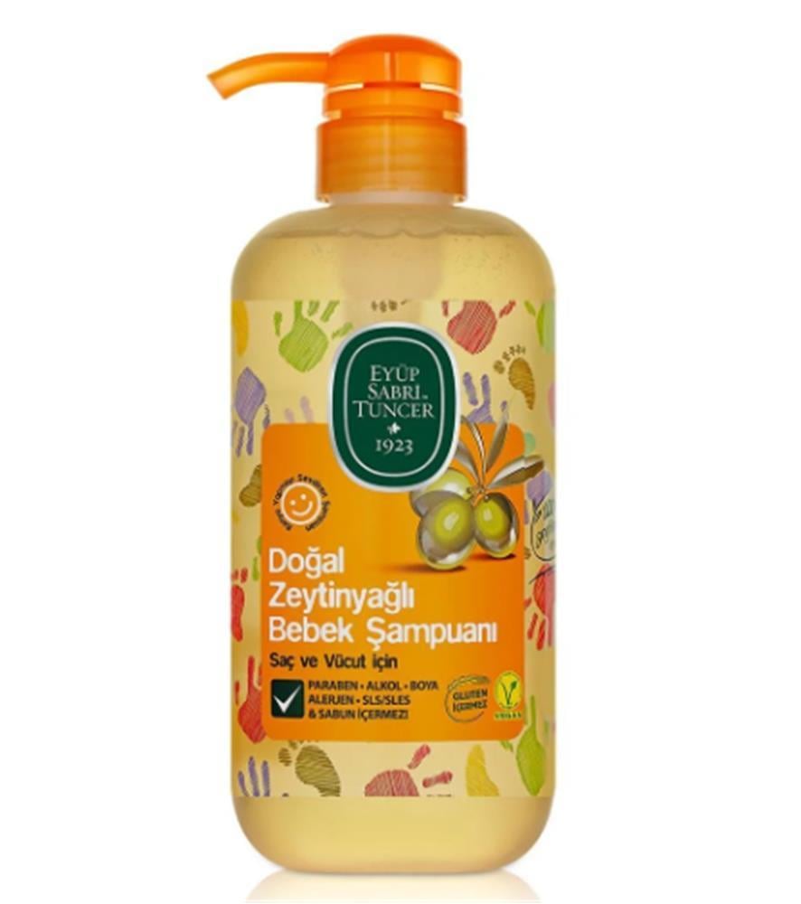 EYÜP SABRİ TUNCEREyüp Sabri Tuncer 600ml Şampuan Bebek Doğal Zeyin Yağlı8691685003916