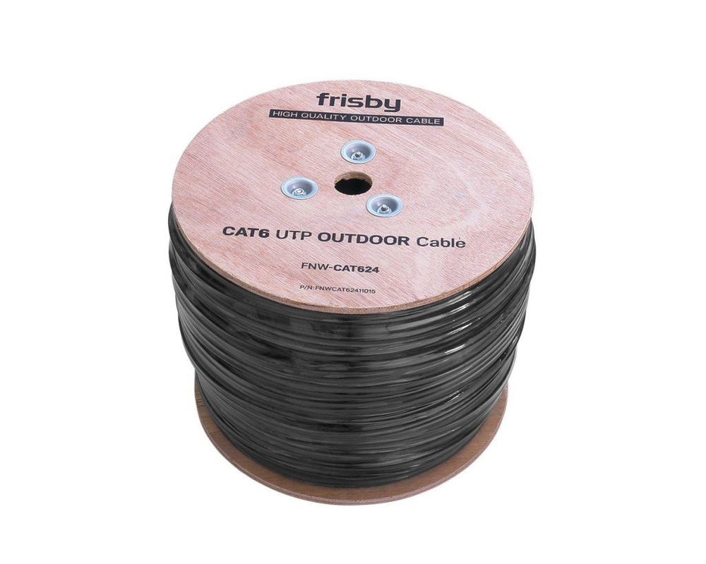 FRİSBYFrisby FNW-CAT624 CAT 6 UTP Outdoor Kablo (305mt) Dış Mekan Kalınlık: 0.58 mm-23 AWG8693462405159