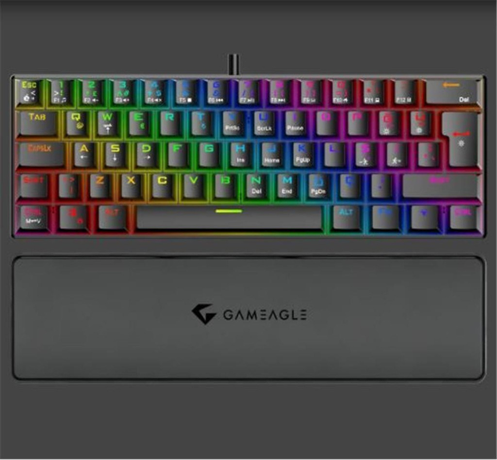 EVERESTGameagle GE2020 Helıos RGB Kablolu Tr Layout Mekanik Siyah Oyuncu Klavyesi8683783020209