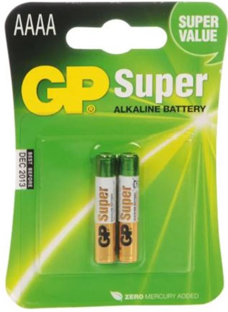 GPGP AAAA 25A Alkalin İncenin İncesi Pil 2'li Paket GP25A-U24891199058615