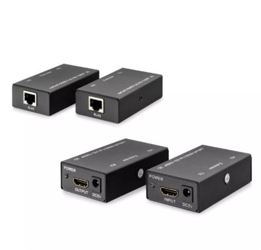 HADRONHadron Hdx1342  60M  Hdmi Extender 1080p ekran 1,65 Gbps Siyah8680469036585