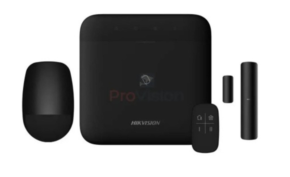 HIKVISIONHikvision DS-PHA64-KIT-WB(B) AX Pro Siyah Kasa Kablosuz Alarm Seti6942160479651