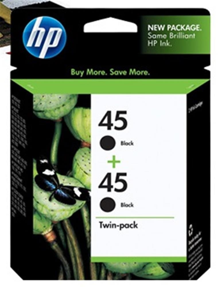 HPHP 45 Black Siyah 42ML 51645AA 2Lİ Paket Kartuş CC625A883585053391