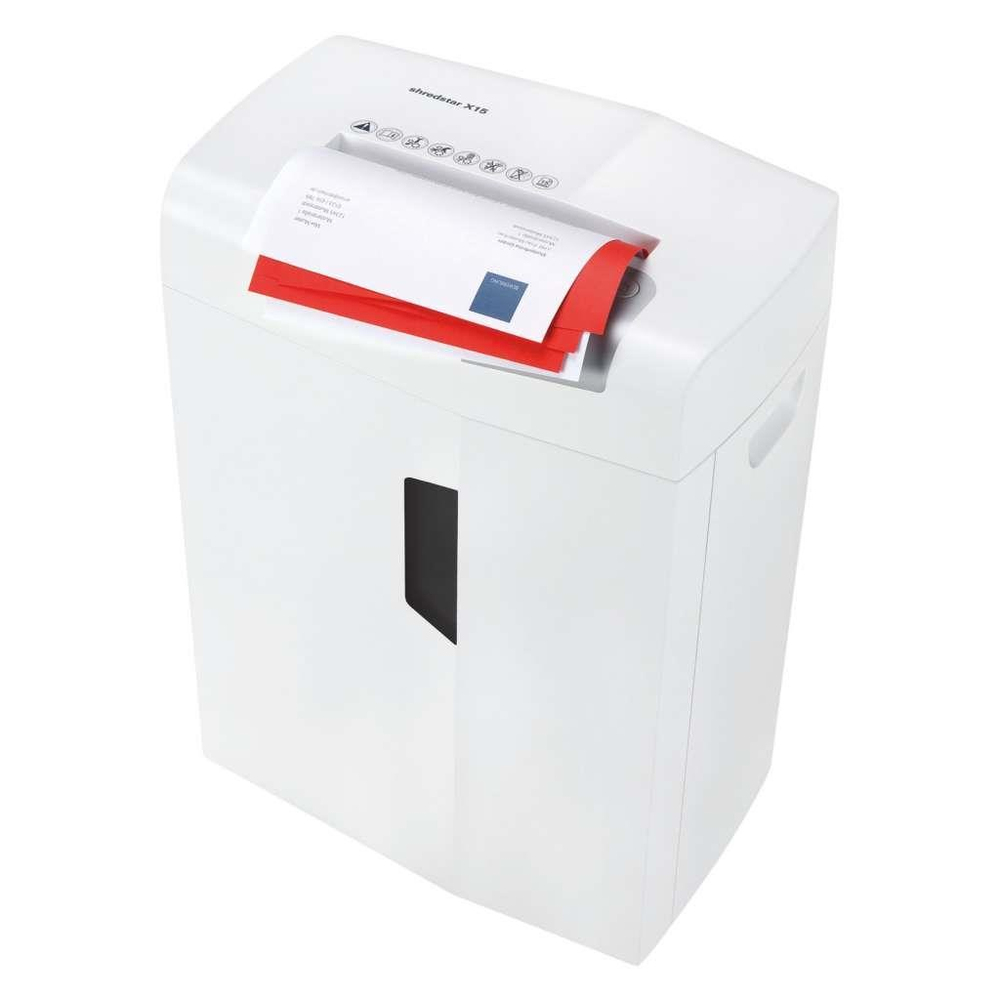 HSMHsm Shredstar X15 Evrak Imha Makinesi / Kağıt Kırpma Makinesi - CD Imha Makinesi - Çapraz/konfeti Kesim 4X37MM - 26LTME-Shredstar X15
