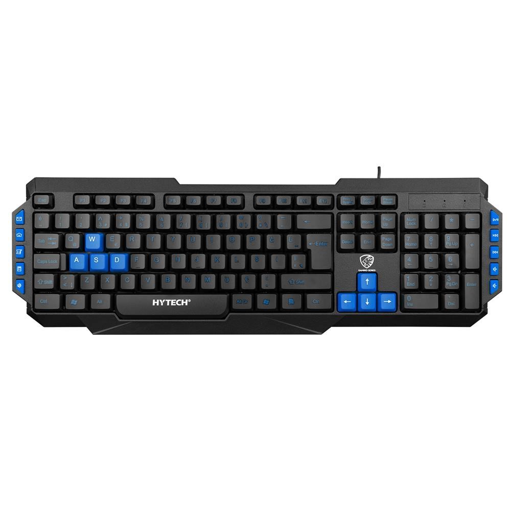HYTECHHytech HYK-46 GAMY Siyah USB Mavi Tuşlu Q Gaming Oyuncu Klavyesi8680096100628