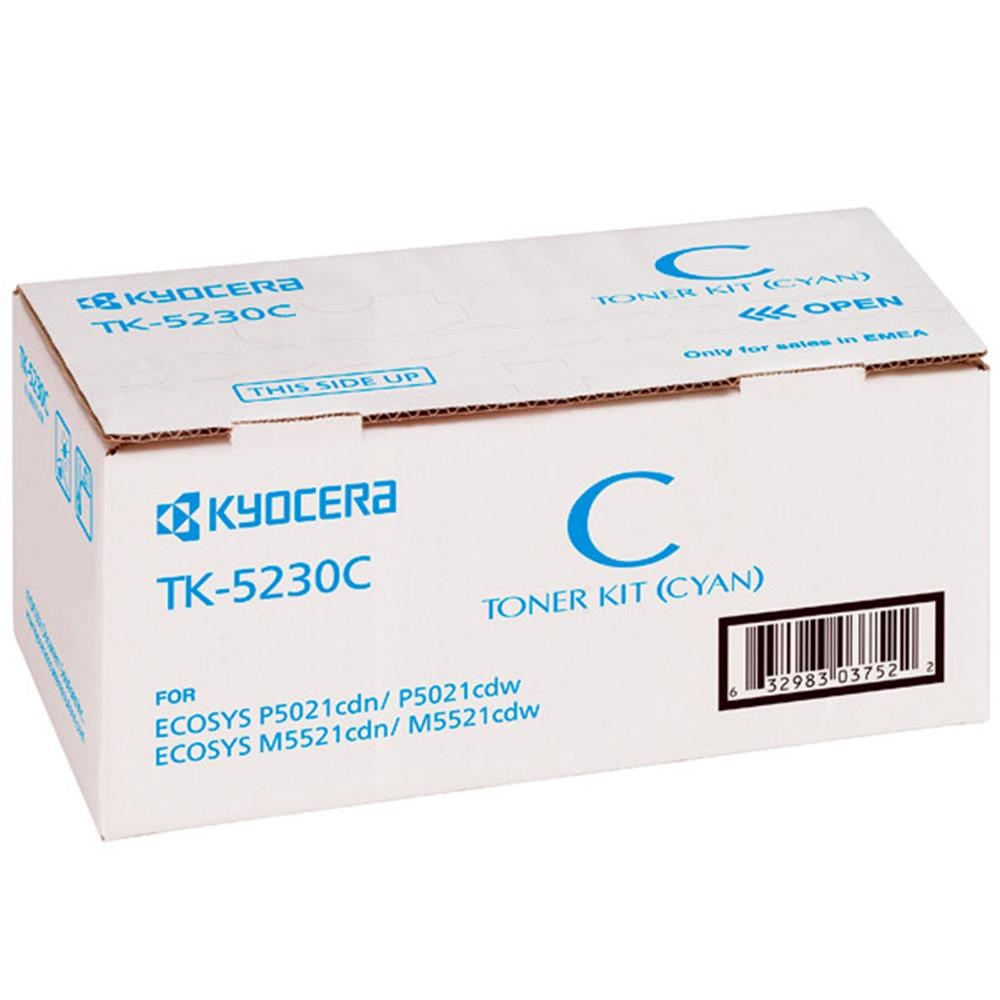 KYOCERAKyocera TK-5230C Cyan Mavi Orjinal Fotokopi Toneri Ecosys M5521cdn-5521cdw P5021cdn-5021cdw 2.200 Sa632983037508