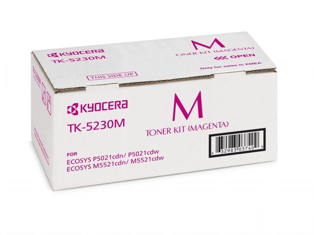 KYOCERAKyocera TK-5230M Magenta Kırmızı Orjinal Fotokopi Toneri Ecosys M5521cdn-5521cdw P5021cdn-5021cdw 2.632983037386