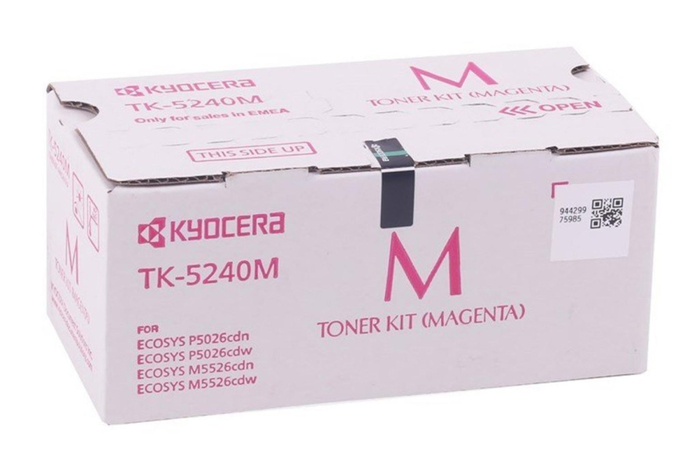 KYOCERAKyocera TK-5240M Magenta Kırmızı Orjinal Fotokopi Toneri Ecosys M5526cdn-5526cdw P5026cdn-5026cdw 3.632983036983