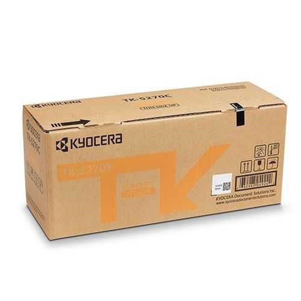 KYOCERAKyocera TK-5270Y Yellow Sarı Orjinal Fotokopi Toneri Ecosys M6230cidn-M6630cidn P6230cdn 6.000 Sayfa632983049242