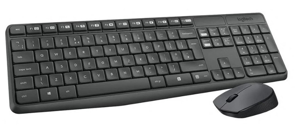 LOGITECHLogitech 920-007931 MK235 İngilizce Kablosuz Klavye & Mouse Seti5099206063976
