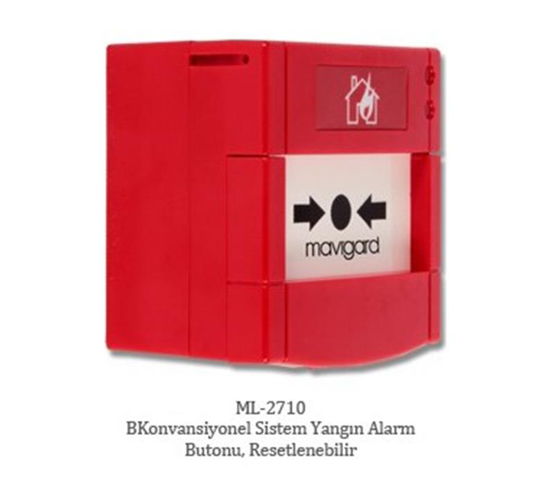 MavigardMavigard ML-2710 Konvansyonel Yangın Alarm Butonu RestenebilirML-2710