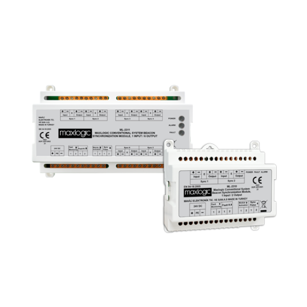 MaxlogicMaxlogic ML-2311 Konvansiyonel Flaşör Senkronizasyon Modülü, 1 Giriş/6 ÇıkışML-2311