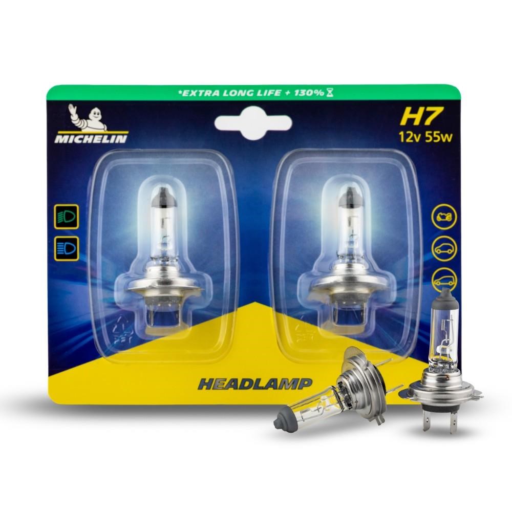 MichelinMichelin MC32293 12Volt 55Watt 1500 Lümen H7 2’li Halojen Far SetiMC32293