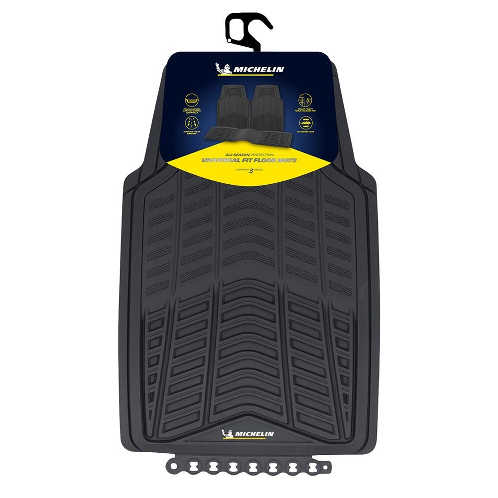 MichelinMichelin MC33863 Tüm Araçlara Uyumlu 3 Parça Üniversal 3D Havuzlu Oto PaspasMC33863