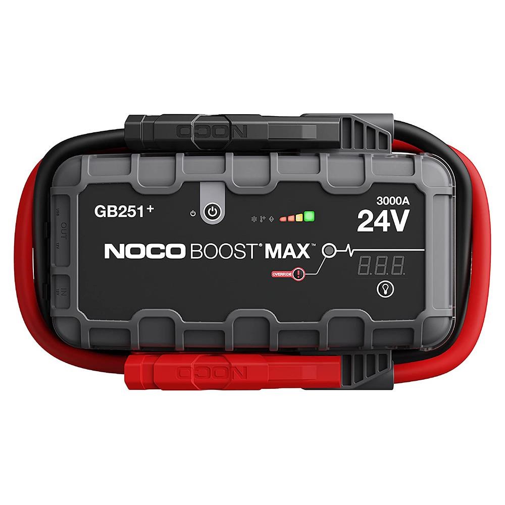 NOCONOCO Genius GB251 24V 3000Amp Ultrasafe Lityum Akü Takviye + Powerbank + Led LambaGB251