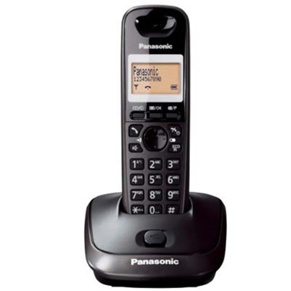 PANASONICPanasonic KX-TG2511 Siyah Telsiz Dect Telefon 50 Rehber Handsfree5025232557424