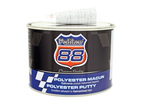 PolikorPolikor 88 Polyester Macun Sarı 1.8 Kg + 50 Gram Sertleştirici088021