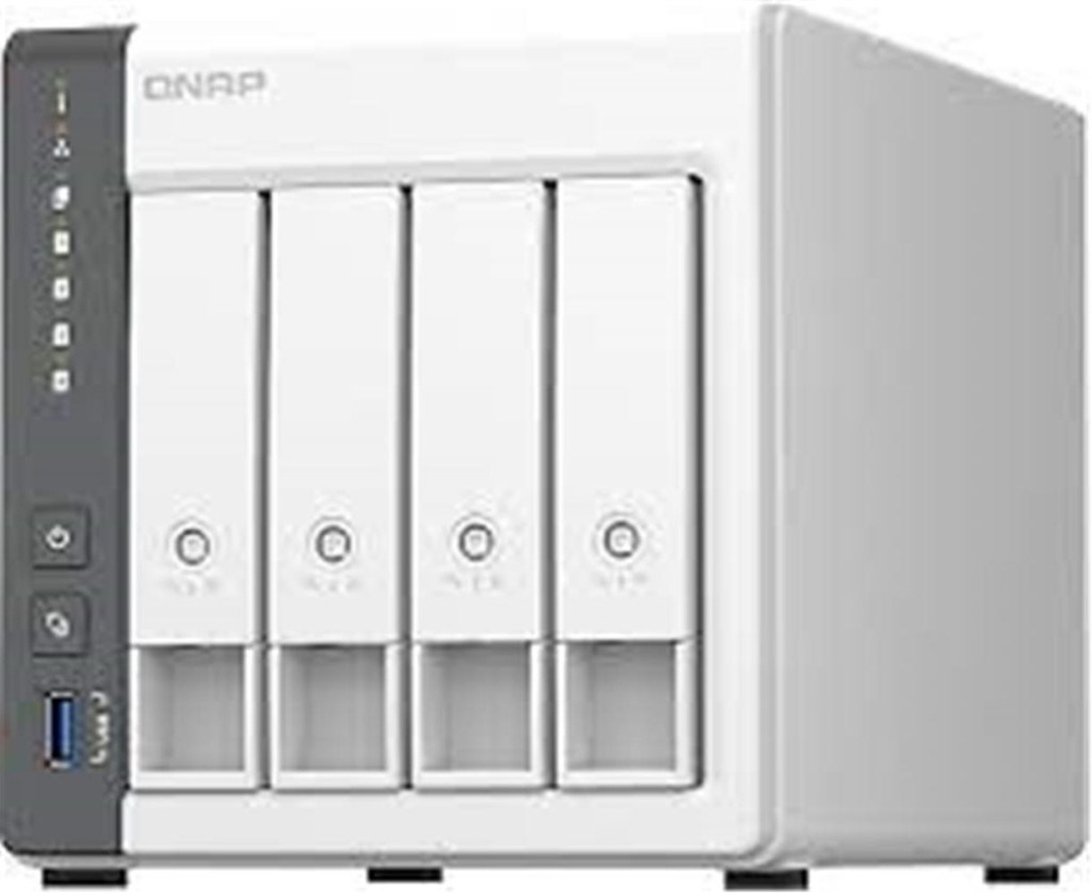 QNAPQnap TS-433 4 GB Ram 4 Yuvalı Nas Depolama Ünitesi4711103080993