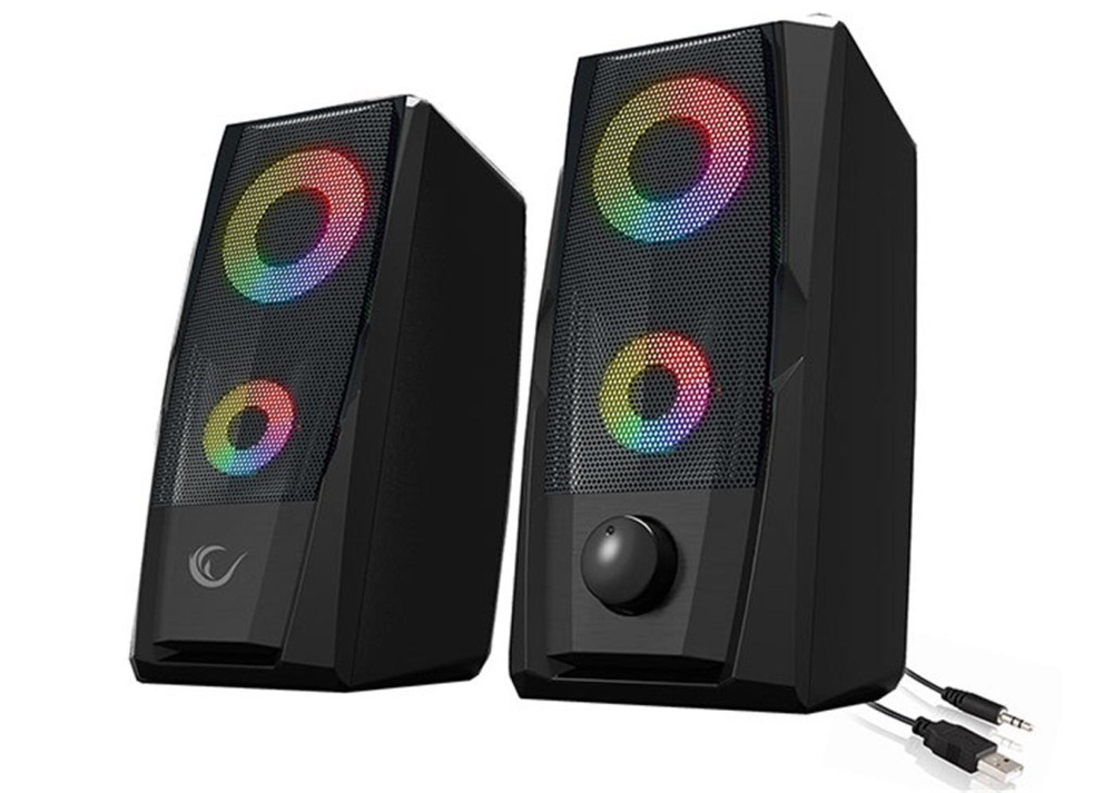RAMPAGERampage RMS-X9 2.0 RGB Işıklı Multimedia 5V 30dB Gaming Oyuncu Speaker8680096089749