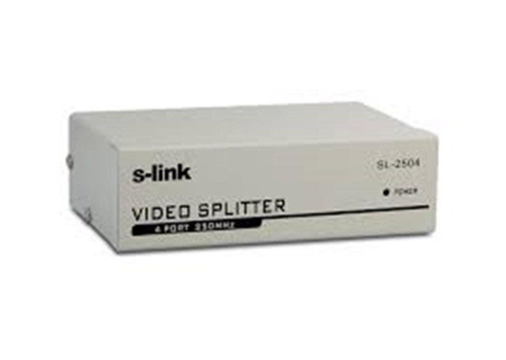 S-LinkS-link SL-2504 4 VGA 250Mhz Monitör Splitter8697671421573
