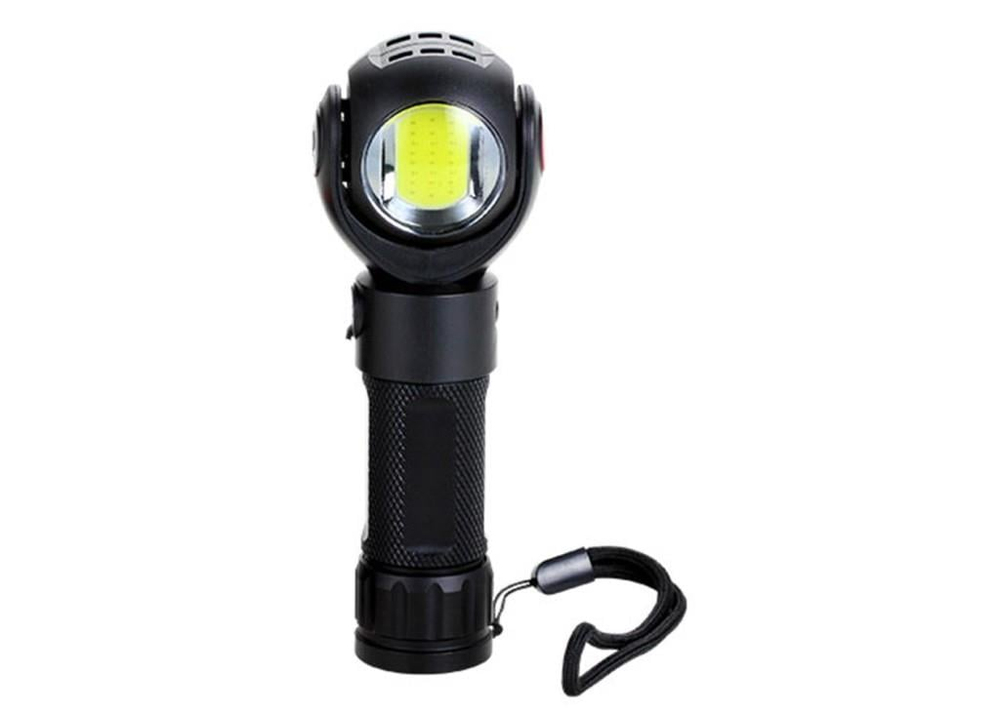 S-LİNKS-link SL-F860 3W Cob+3W Led Pilli Dönebilen Çift Başlıklı Manyatik Tutuculu El Feneri8680096109690