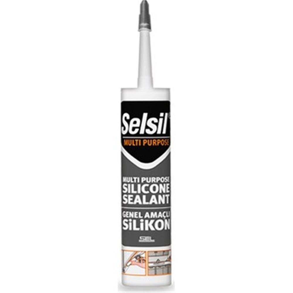 SELSİLSelsil Silikon 280Gr Şeffaf8696071025275