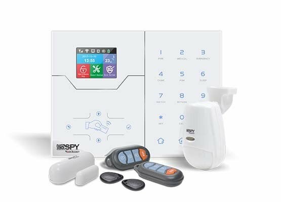 SPYSP-301IP DAHİLİ TCP-IP / GSM /4G Destekli Kablosuz Alarm Seti (1PIR,1MC,2KMD.)SP-301IP